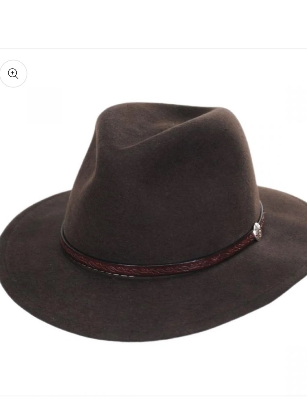 Stetson Cromwell brown crushable hat